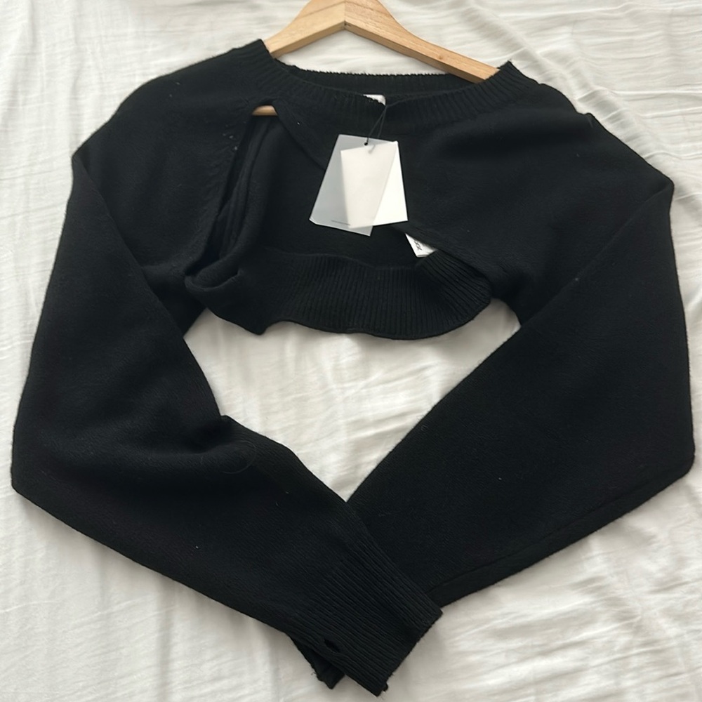 Yuse bolero / shrug cashmere wool sweater